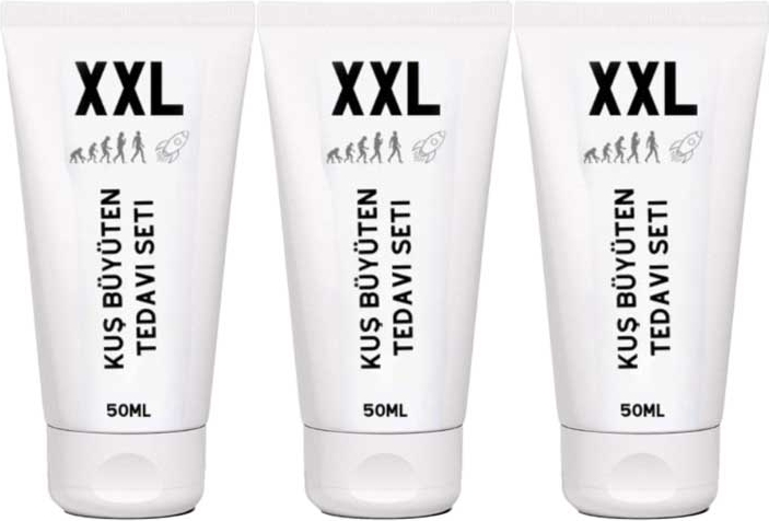 Kuşxll Cream 3 Adet Erkeklere Özel Krem 50 ml