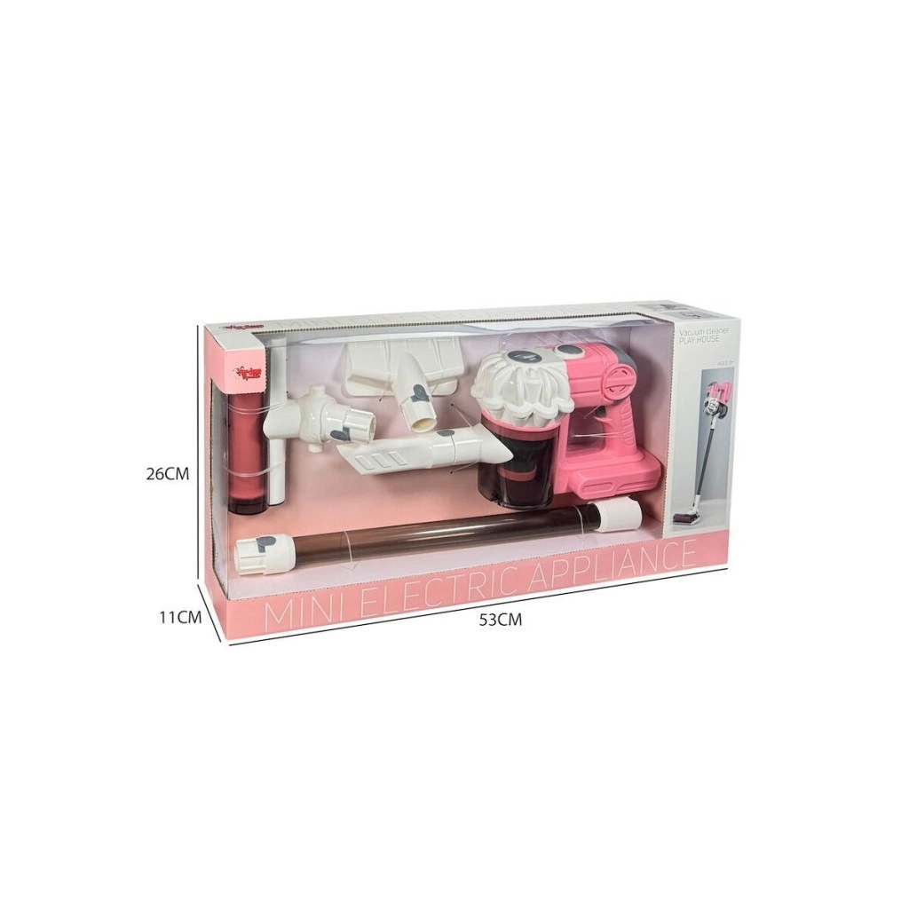 Şık Dikey Elektrik Süpürgesi Pembe Renk 1 Adet