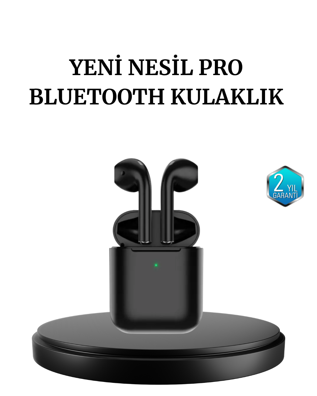 Tws Pro 5 Bluetooth 5.1 Kablosuz Kulaklık – 3D HD Ses, Gürültü Engelleme, Şarj Kutulu