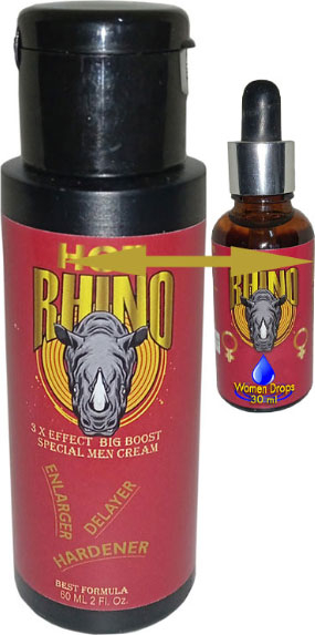 Firexl Rhino 3xeffect Boostenlargetime Kremi  + Rhino Kadınların Ilgi Içeceği