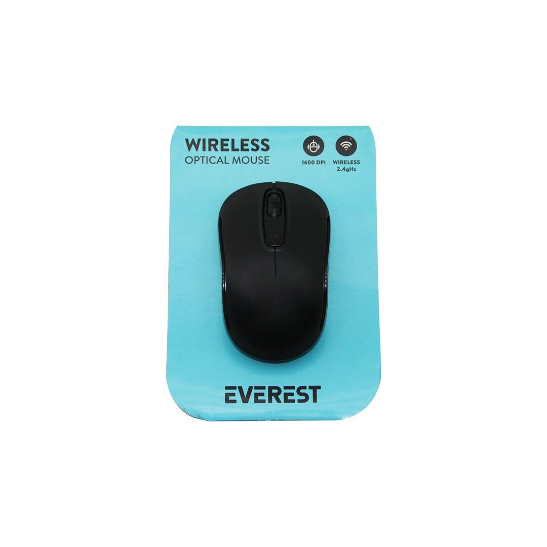 Kablosuz 1600DPI USB Optik Mouse - Ergonomik Tasarım