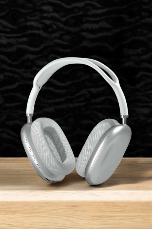 P9 Plus Kablosuz Kulak Üstü Bluetooth Kulaklık Beyaz Mikrofonlu Kulaküstü Kablosuz Kulaklık