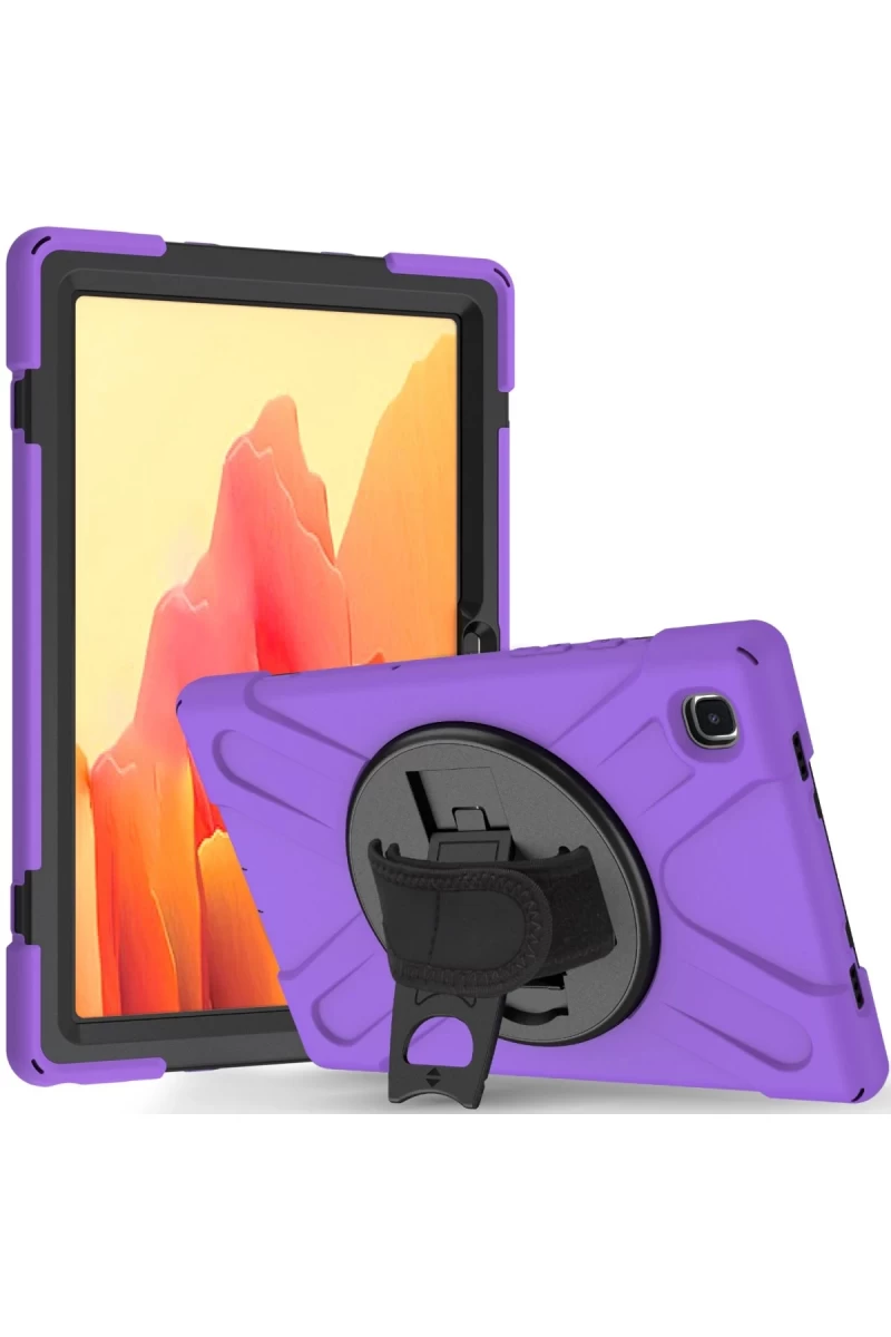 Samsung Galaxy T500 Tab A7 10.4 Kılıf Amazing Tablet Kapak - Mor