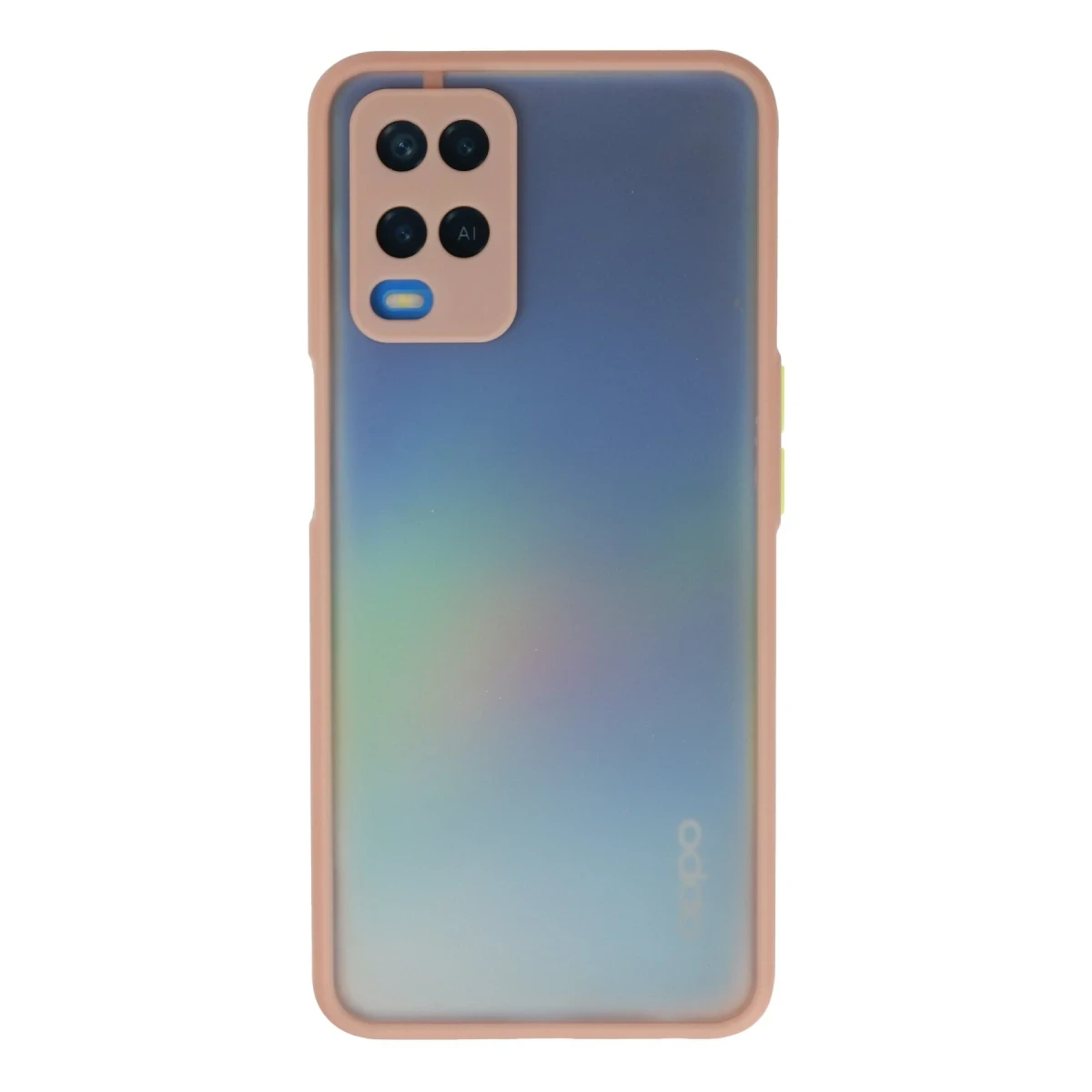 Oppo A54 4G Kılıf Montreal Silikon Kapak - Pembe