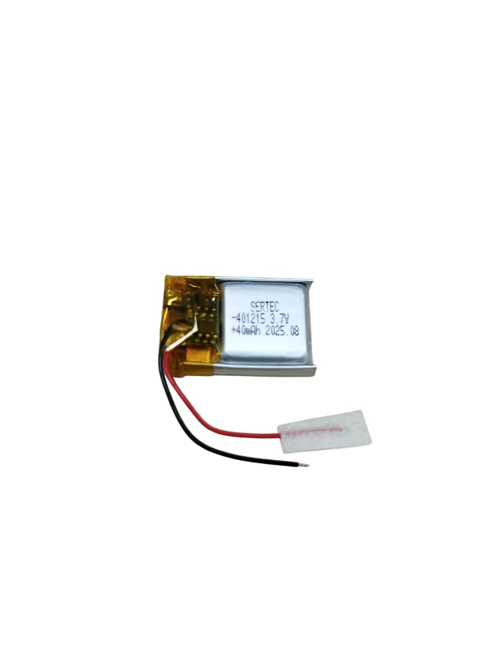 401215 3.7V 40 MAh Li-Polymer Pil (Devreli/1.5A)