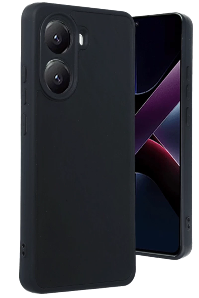 Xiaomi Poco X7 Pro Uyumlu Kılıf Aras Deri Kapak - Siyah