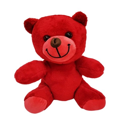 Kırmızı Peluş 25 cm Hediye ve Dekor (Sevimli Model)