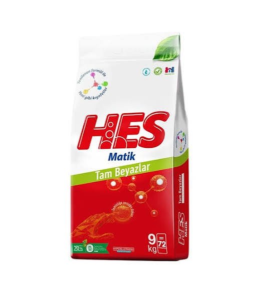 HES MATİK BEYAZLAR İÇİN 9 KG