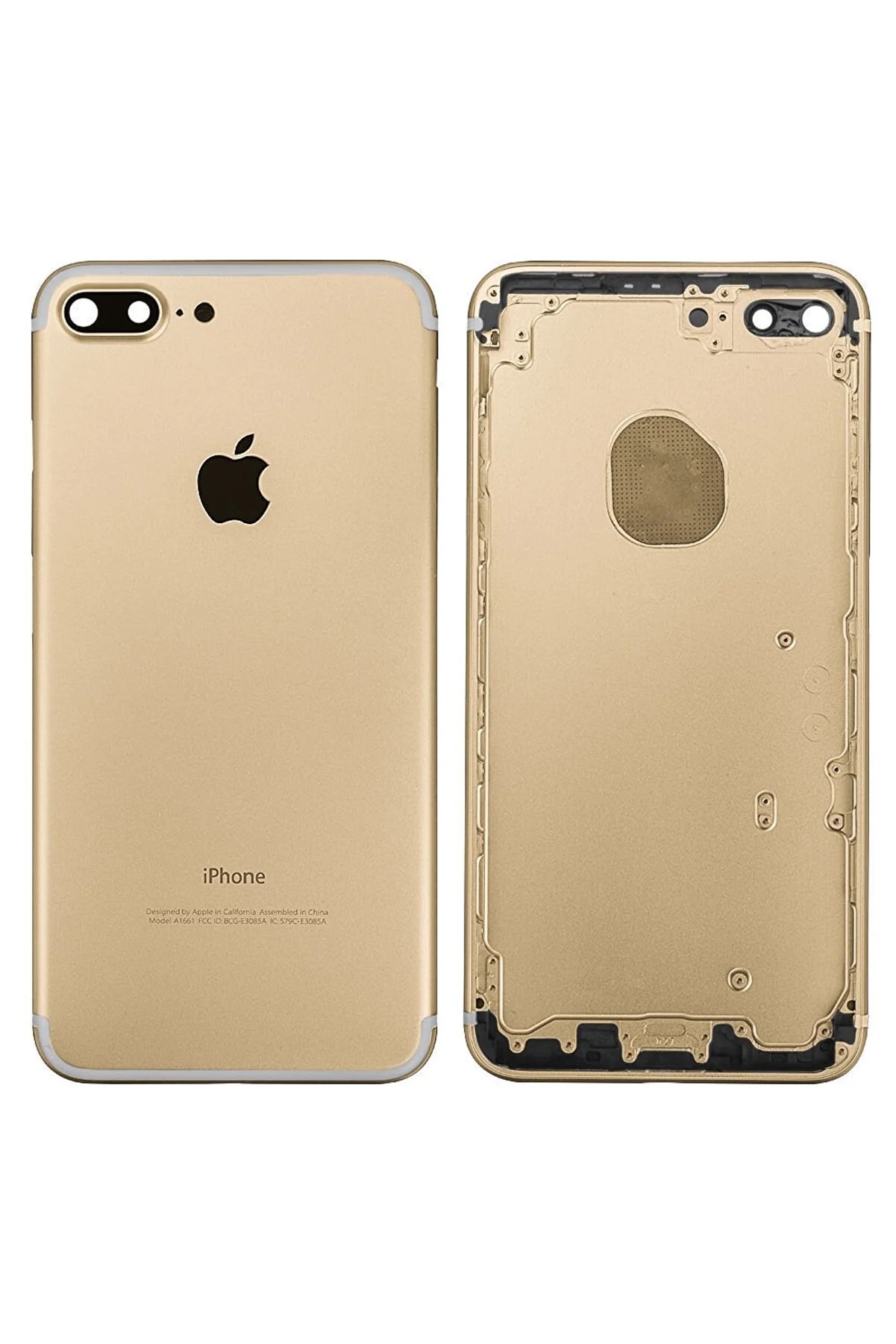 Iphone 7 Plus Uyumlu A Kalite Kasa Boş Gold Altın