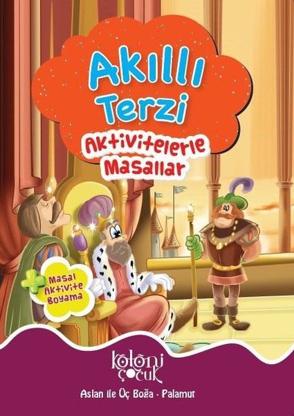 Akıllı Terzi - Aktivitelerle Masallar - Aslan ile Üç Boğa-Palamur