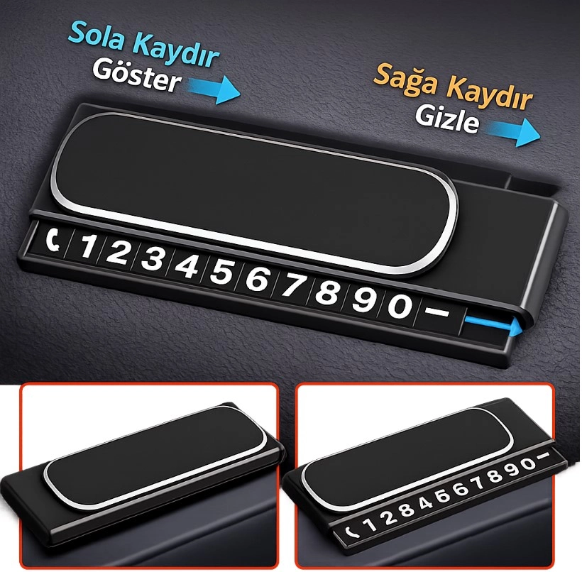 Fosforlu Numaratör Kayar Kapaklı 1 Adet
