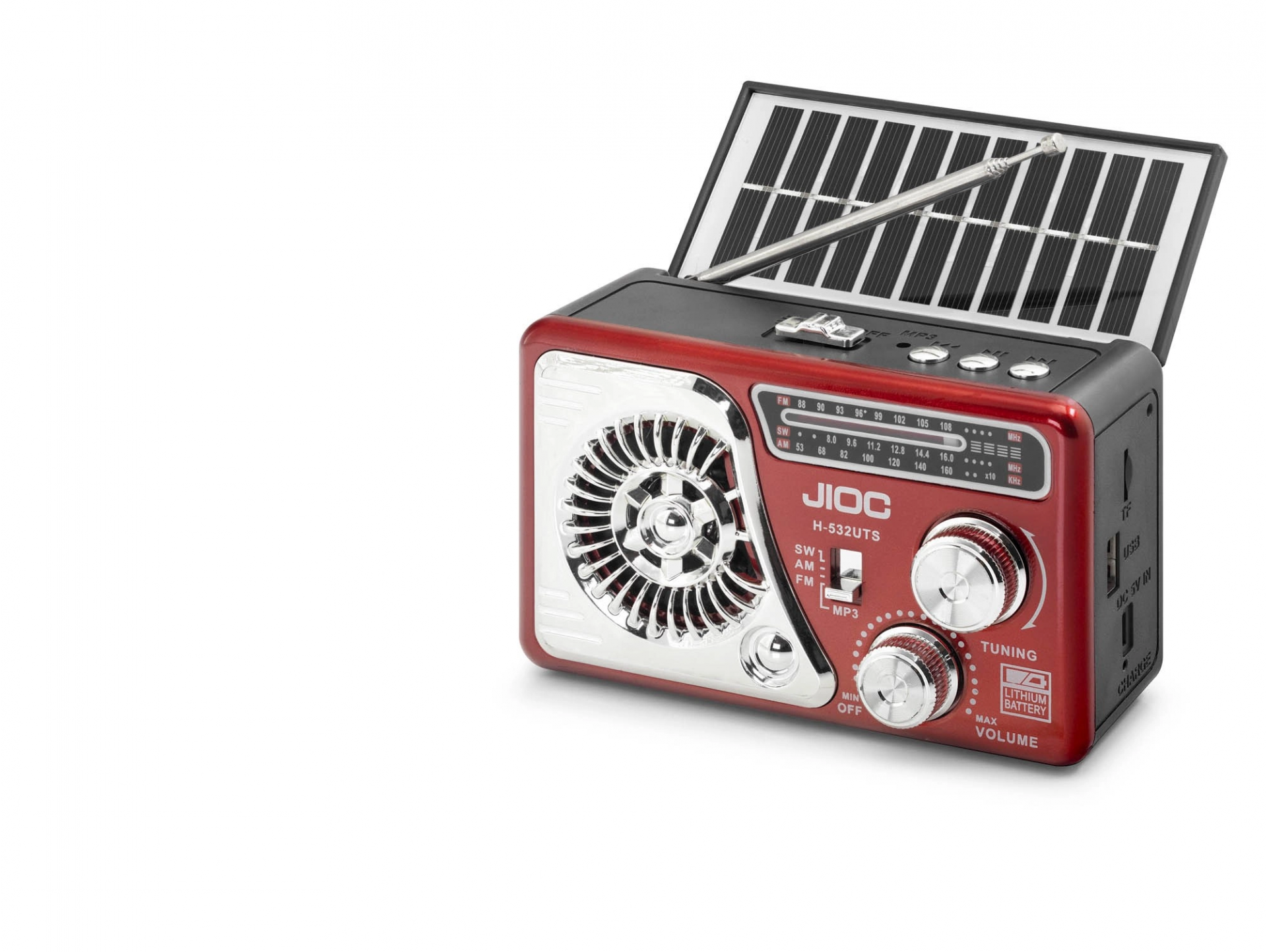 Kompakt Bluetooth Hoparlör ve Solar Şarjlı El Feneri