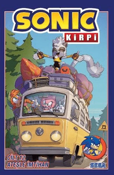Kirpi Sonic Cilt 12 Ateşle İmtihan