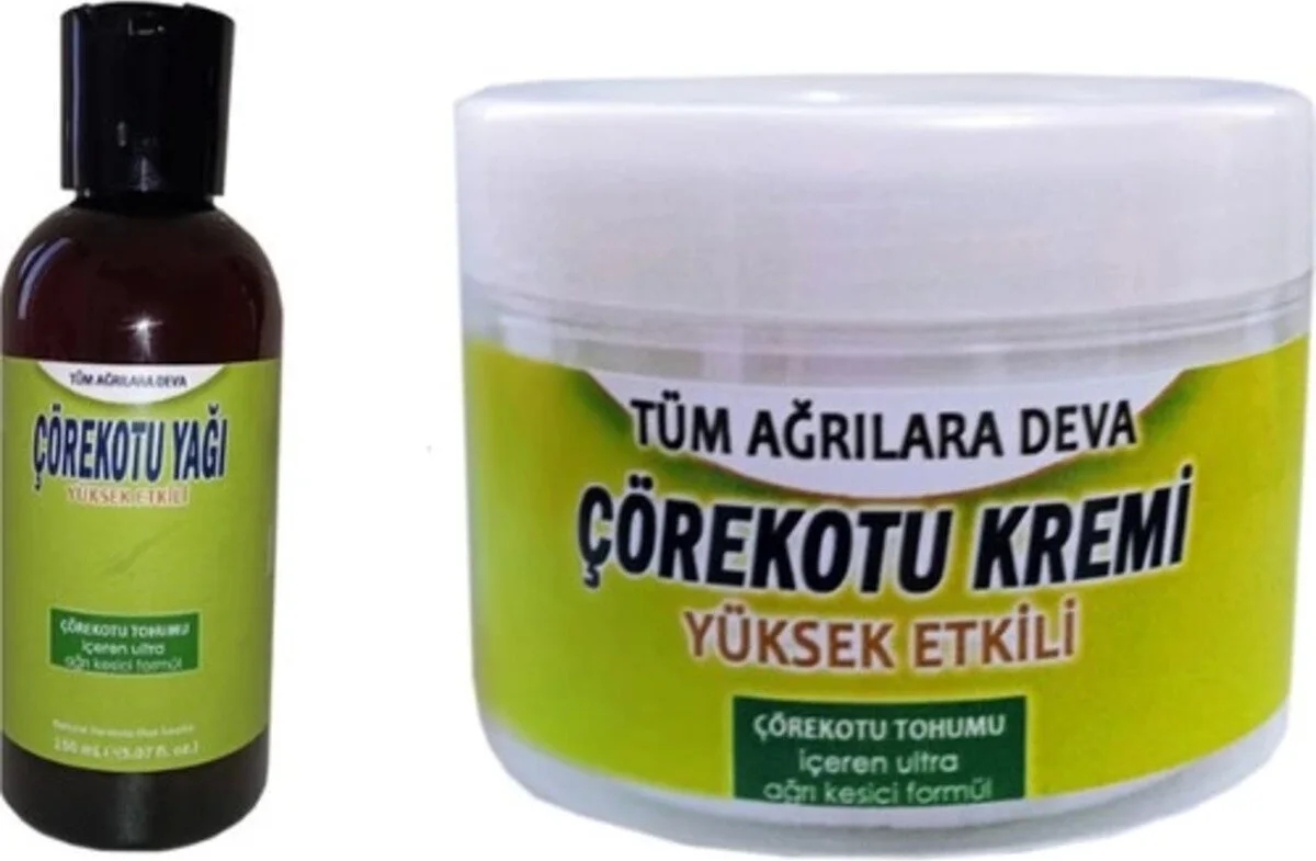 Süper Eurorganic Çörek Otu Kremi 100 ml +Çörek Otu Yağı 150ML (Soğuk Sıkım) 2 Li Set