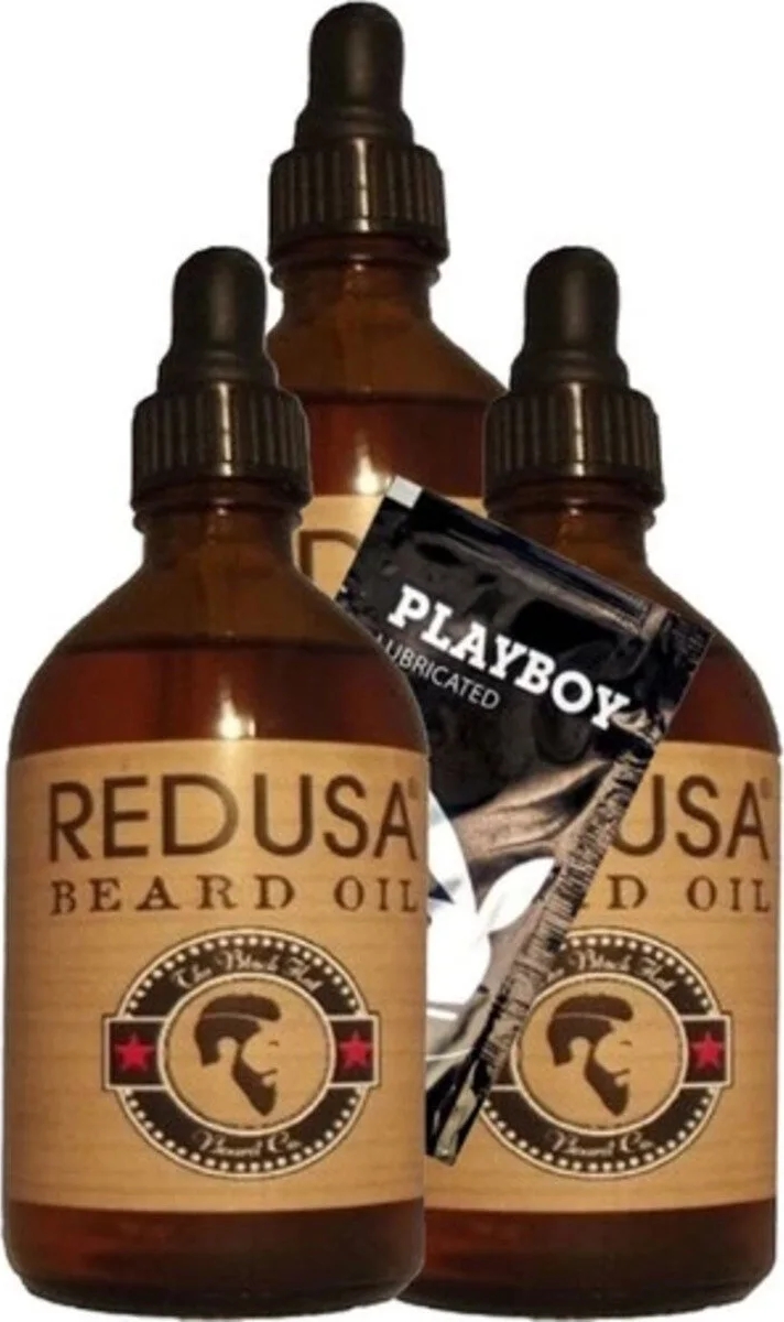 Redusa Beard Oil 3lü Sakal Bakım Yağı 100 ml + Jel