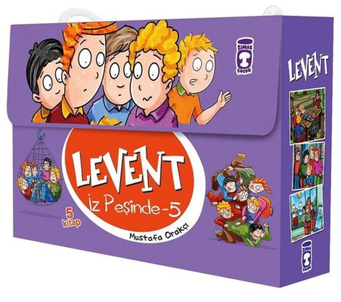 Levent İz Peşinde - 05 Set (5 Kitap Takım)