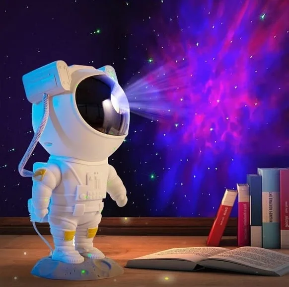 Astronot, Galaksi, Projektör, Uzaktan Kumandalı, Gece Lambası BWR-47