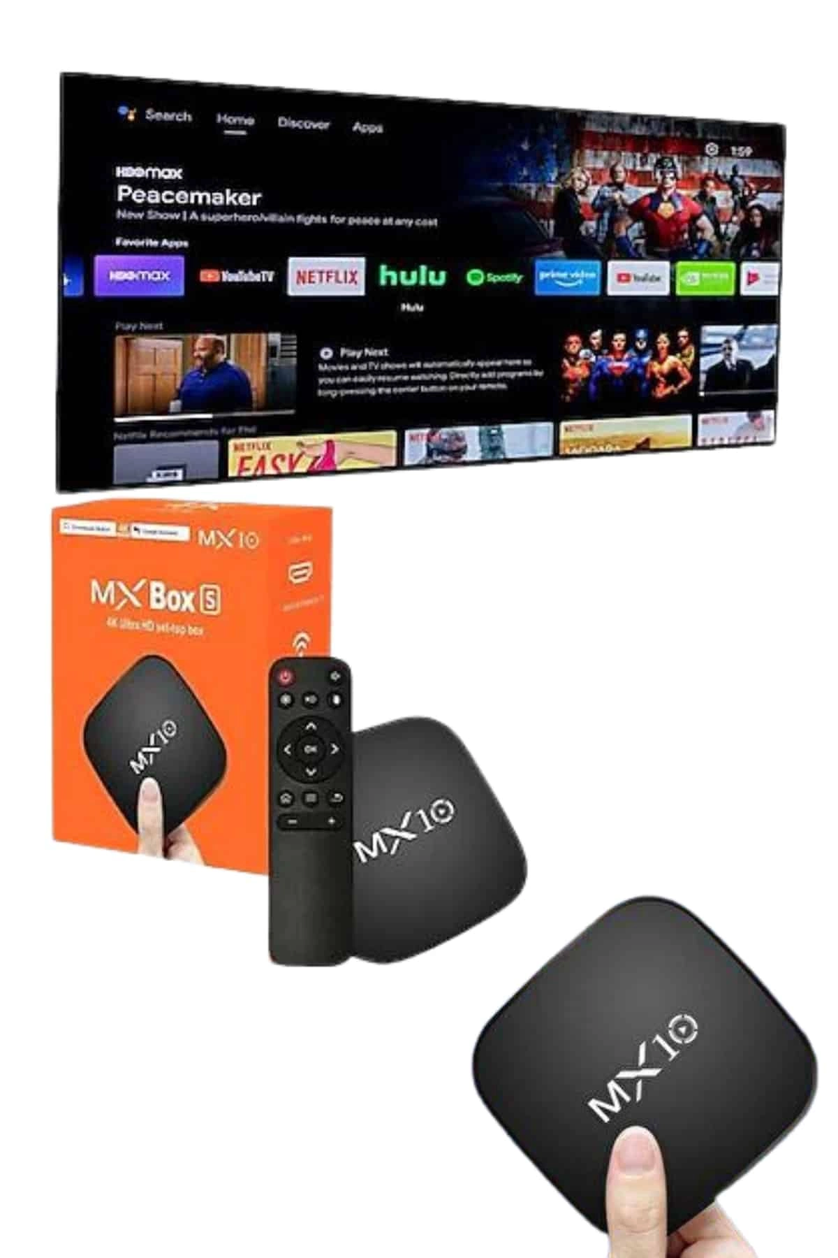 Ultra HD Görüntü Kalitesi ile Android TV Box Medya Oynatıcı