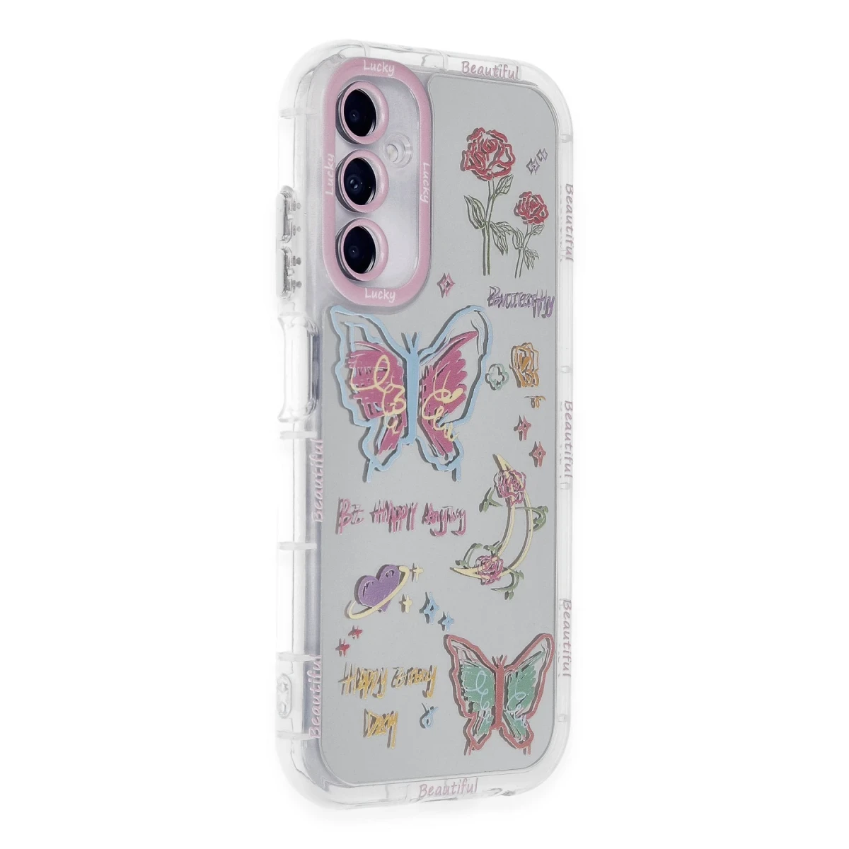 Samsung Galaxy A25 5G Kılıf Reflexion Desenli Kapak - Desen 8