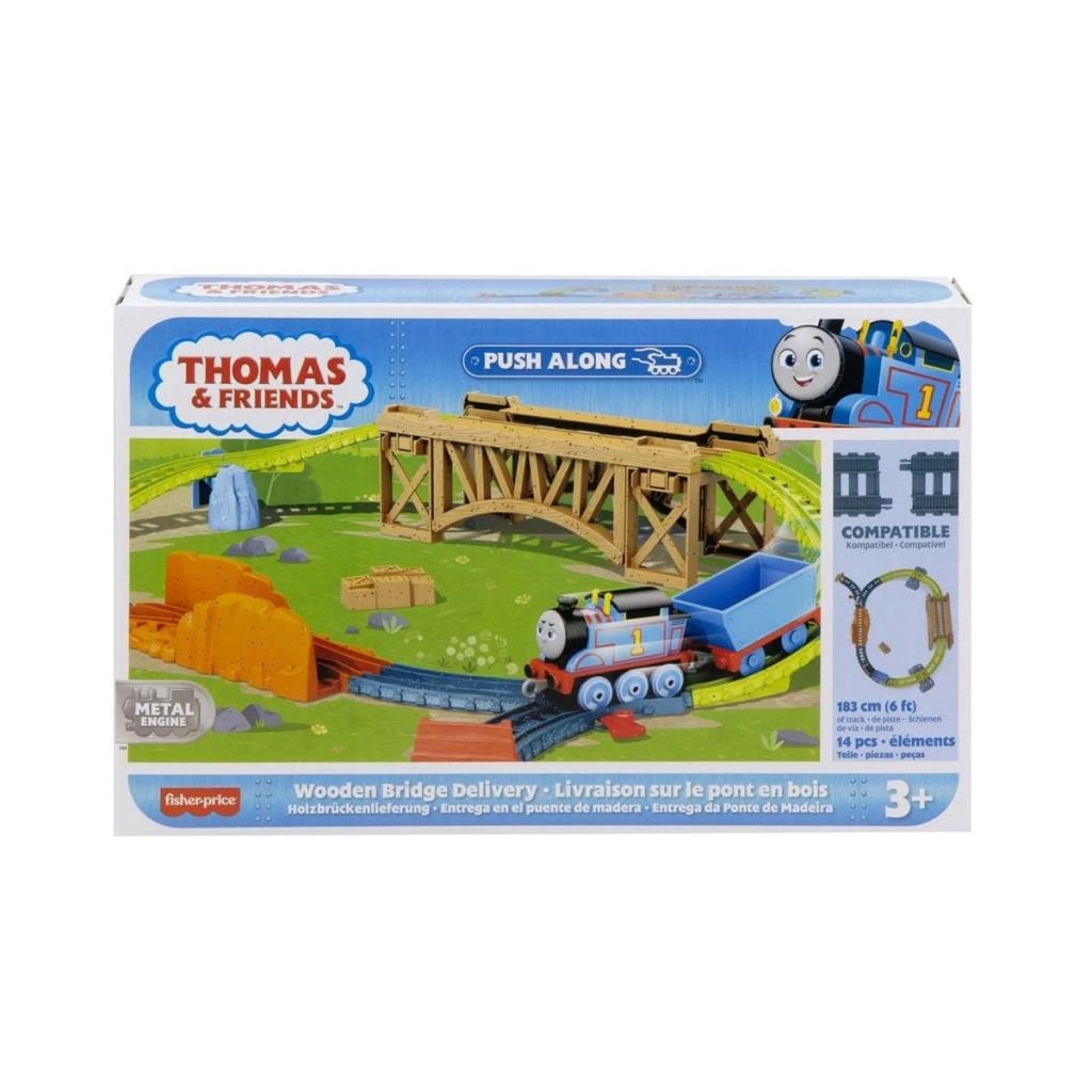 Eğlenceli Tren Seti Sür-Bırak Thomas ve Arkadaşları 1 Adet