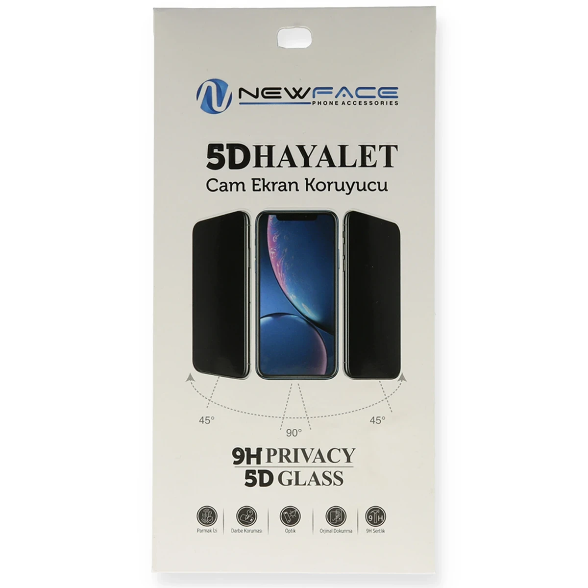 Huawei P20 Lite 5D Hayalet Cam Ekran Koruyucu