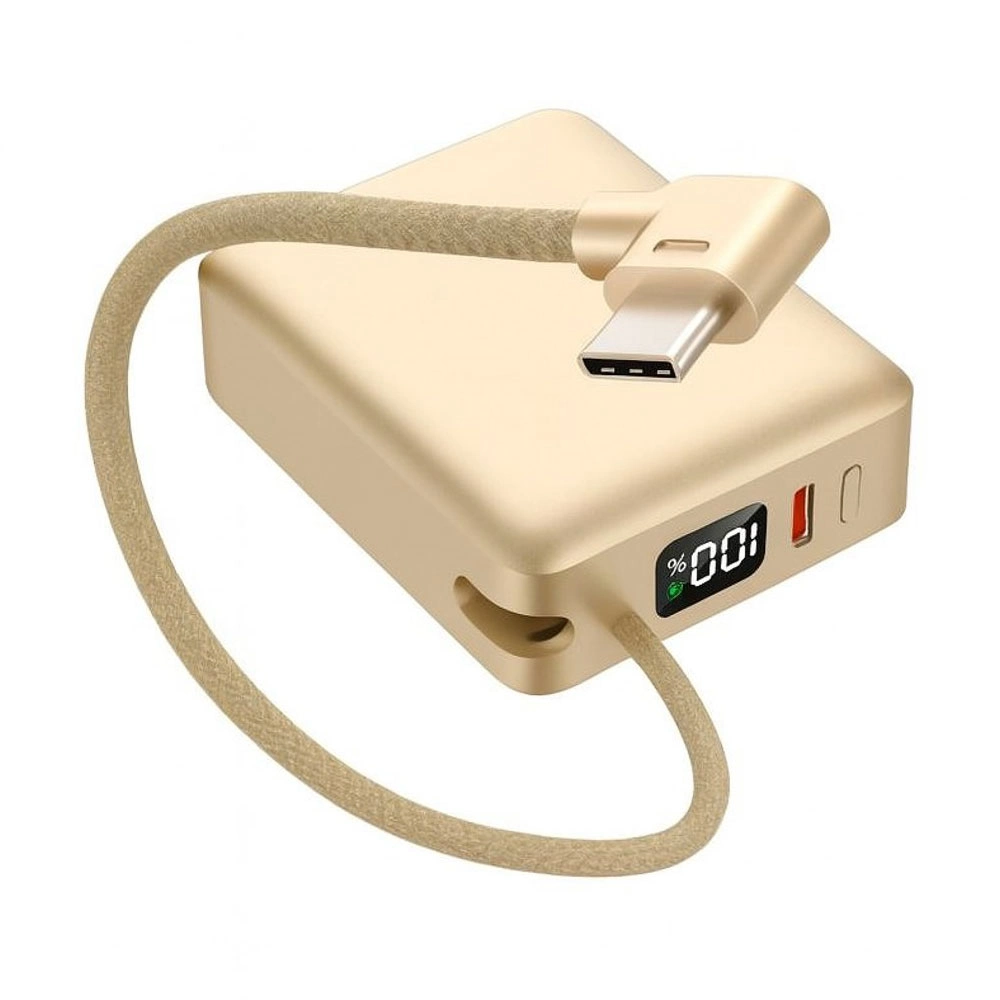 LCD Göstergeli 10.000mAh Type-C Powerbank 20W Hızlı Şarj