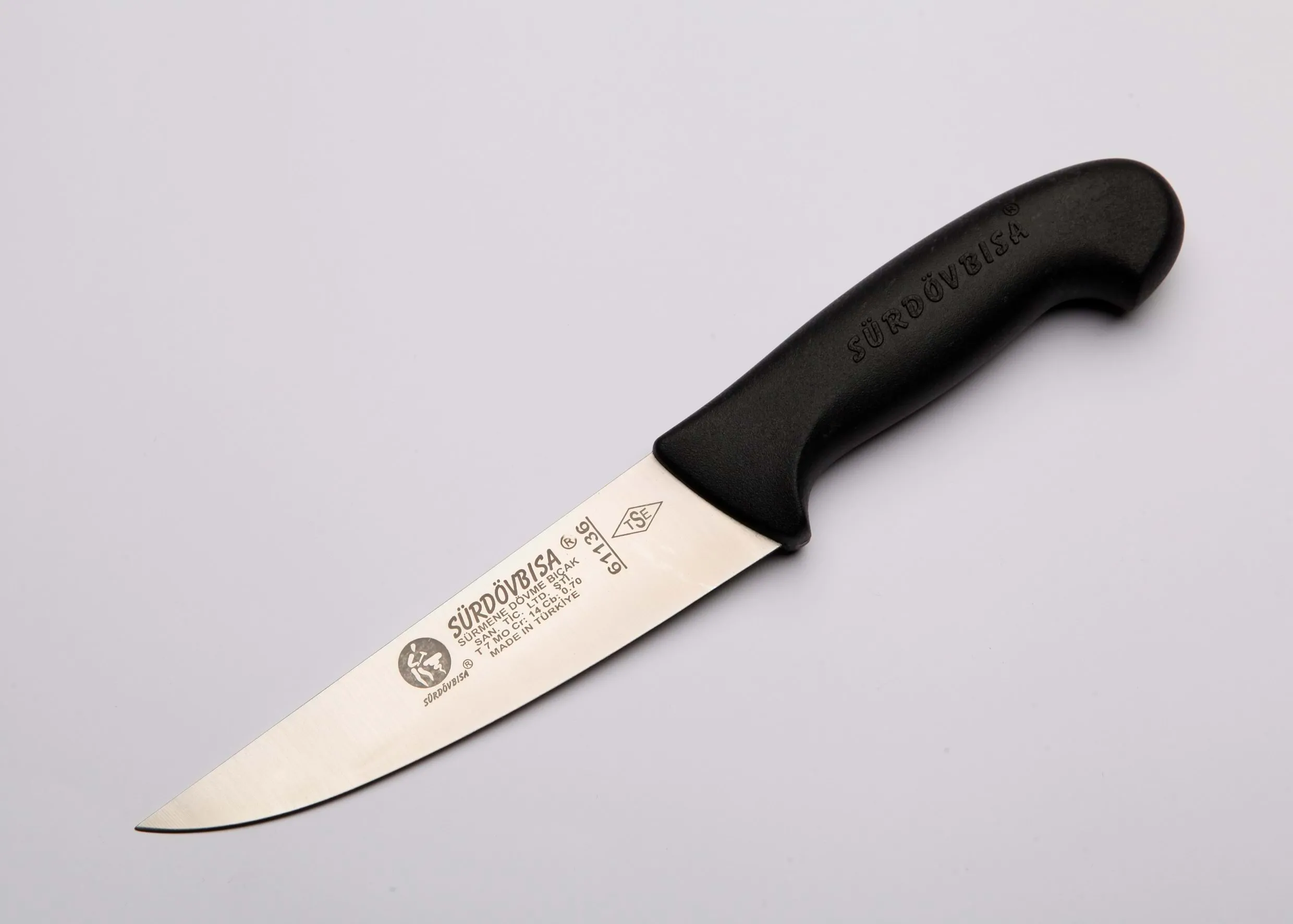 Sürmene 61035 Kasap Kurban Yüzme Bıçağı 14.5 cm, Plastik Sap