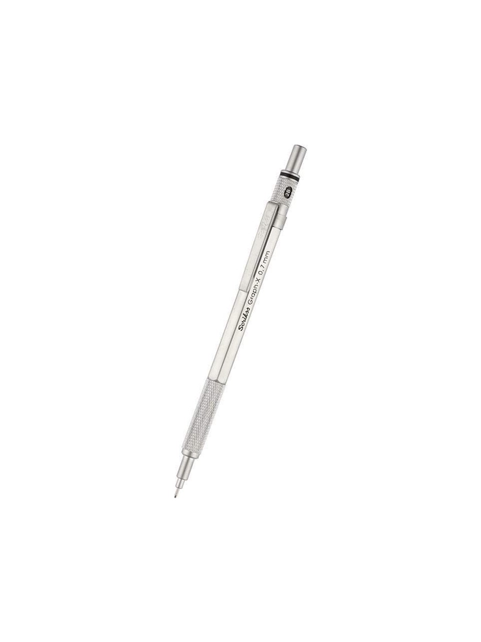 Versatil Kalem Metal Graph-X 0.7Mm Saten Gri