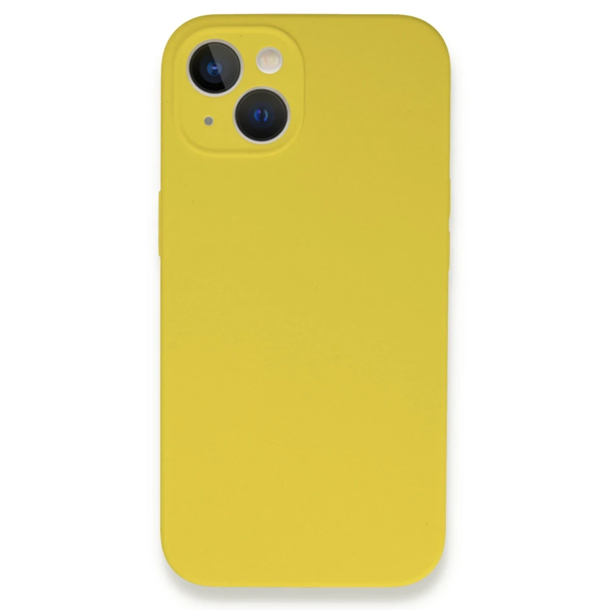 Apple iPhone 13 Mini Kılıf Lansman Legant Silikon - Sarı