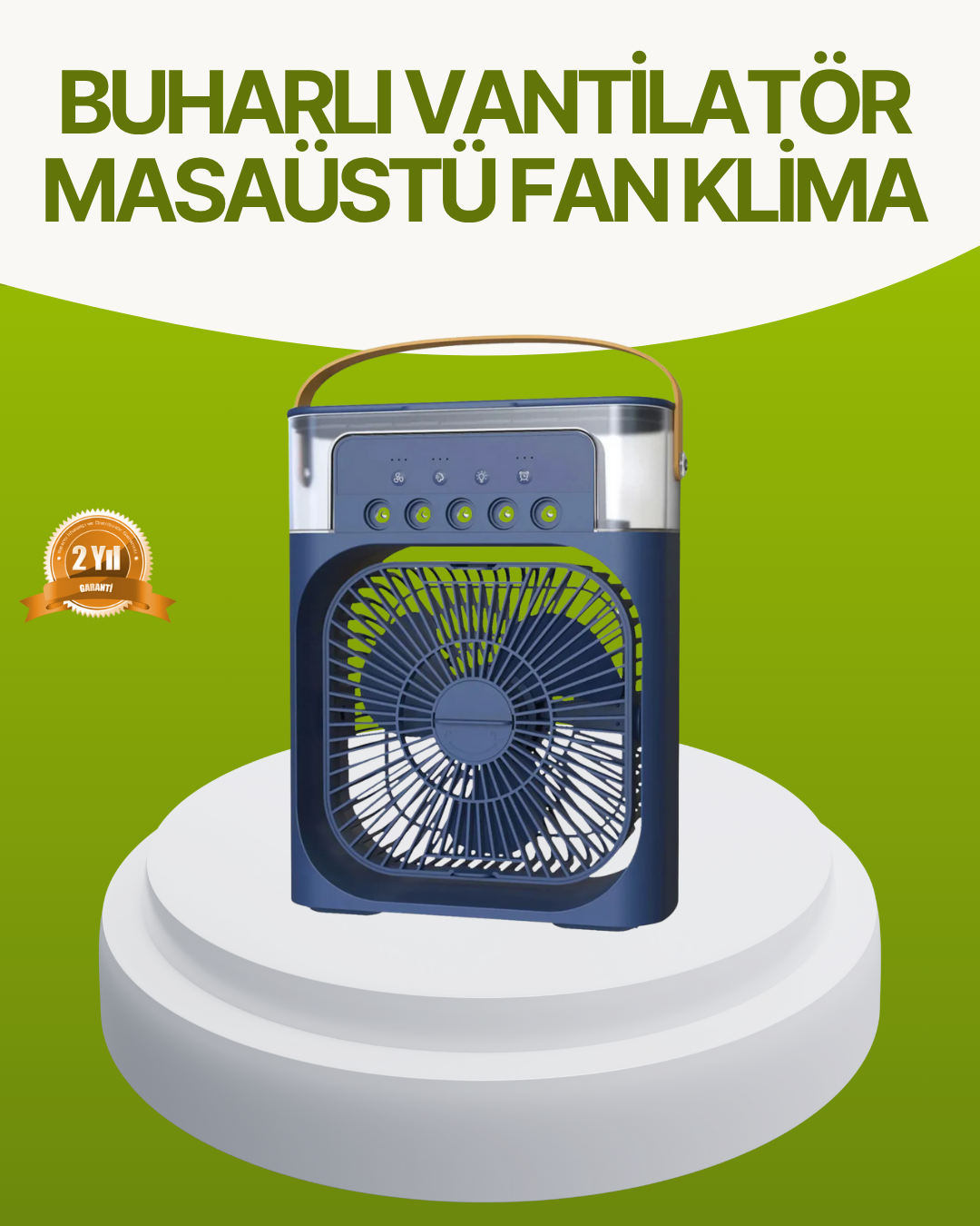 Turbo Fan Teknolojili Sessiz ve Güçlü Soğutma Fanı