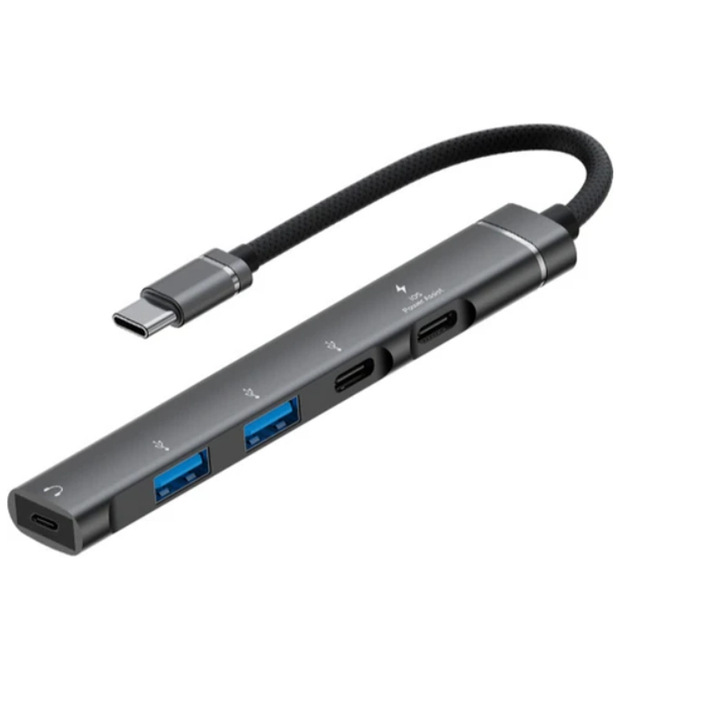 Kompakt 5'li Type-C Hub HDMI USB SD Kart Okuyucu