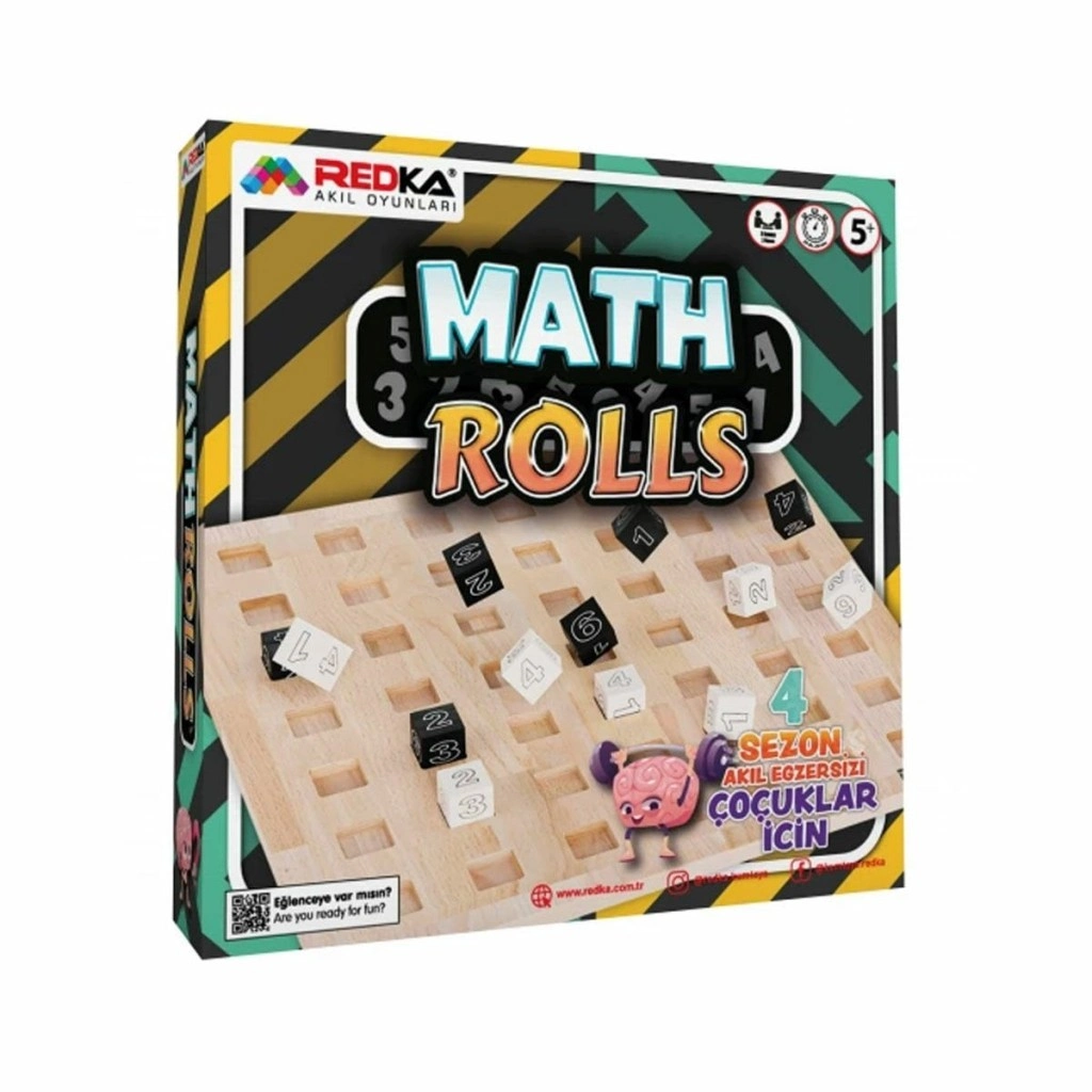 KumToys 5625 Math Rolls 1 Adet Eğitici Oyun
