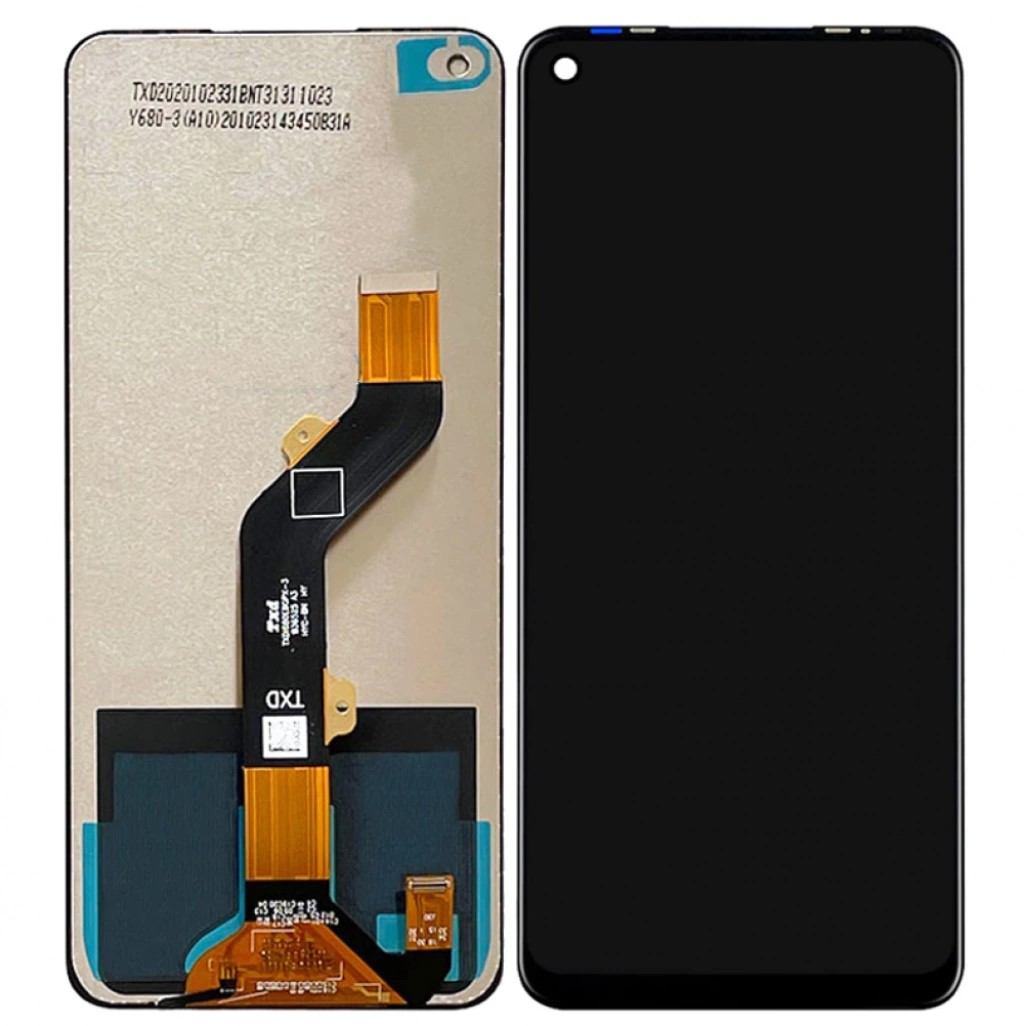 Tecno Camon 16 Pro Uyumlu Ekran Dokunmatik (Siyah)