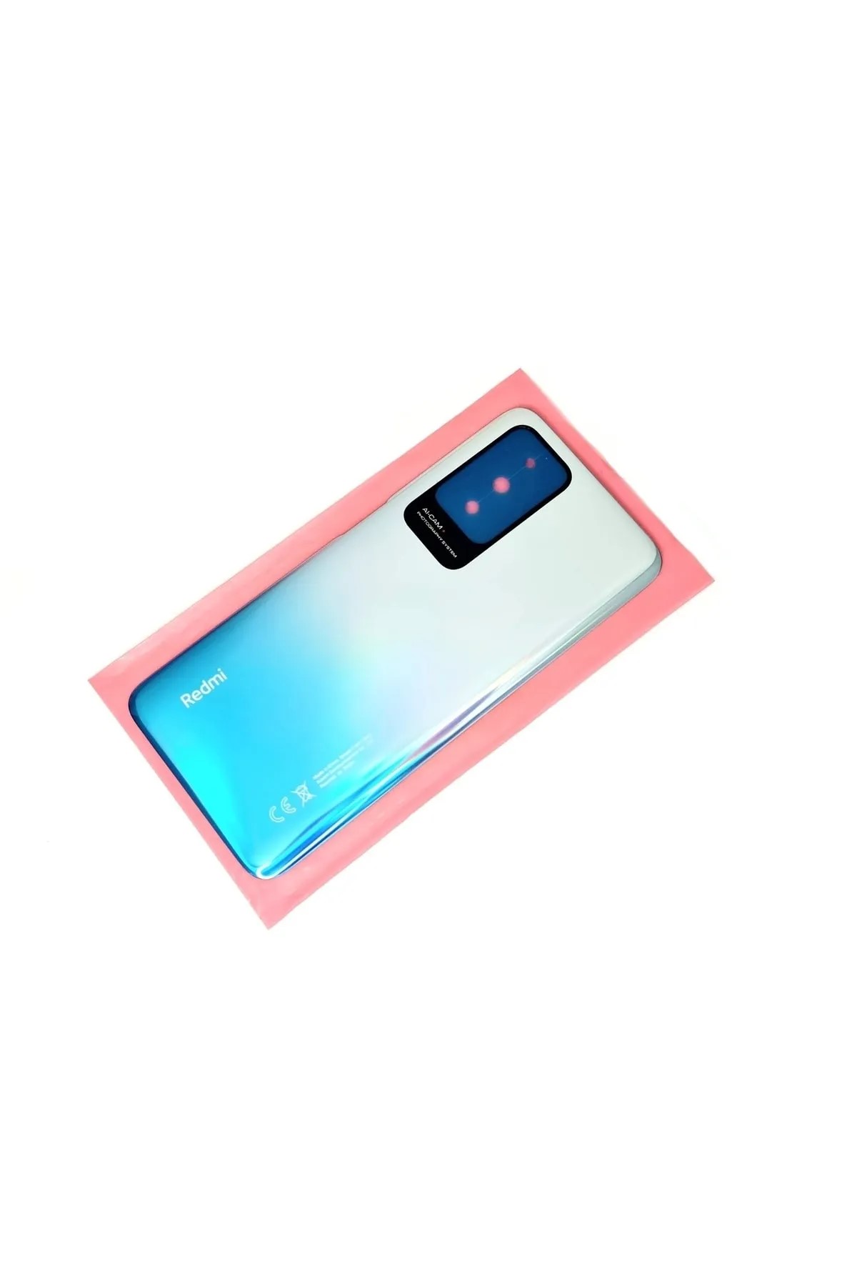 Redmi 10 Uyumlu Arka Kapak Mavi