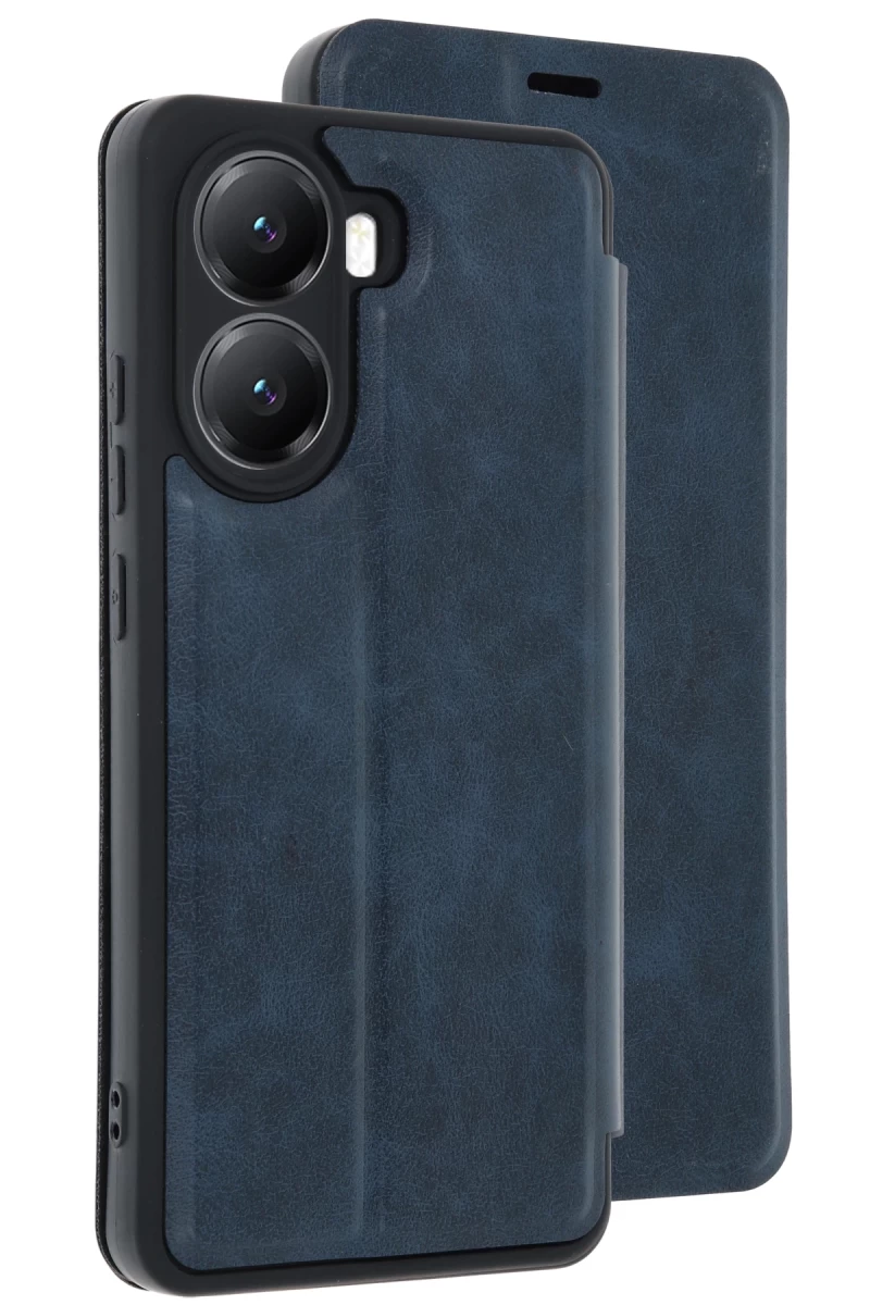 Xiaomi Poco X7 Pro Uyumlu Kılıf Flip Cover - Lacivert
