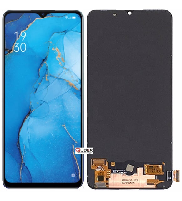 Oppo Reno 3 Uyumlu Ekran (Siyah)