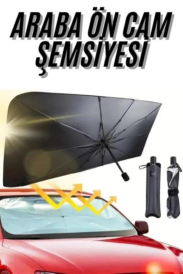Pratik Araba Güneşlik Şemsiyesi 1 Adet