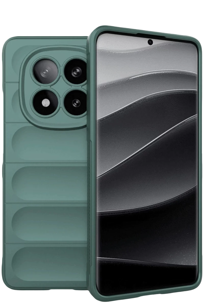 Xiaomi Redmi Note 15 Pro 4G Uyumlu Optimum Silikon - Koyu Yeşil