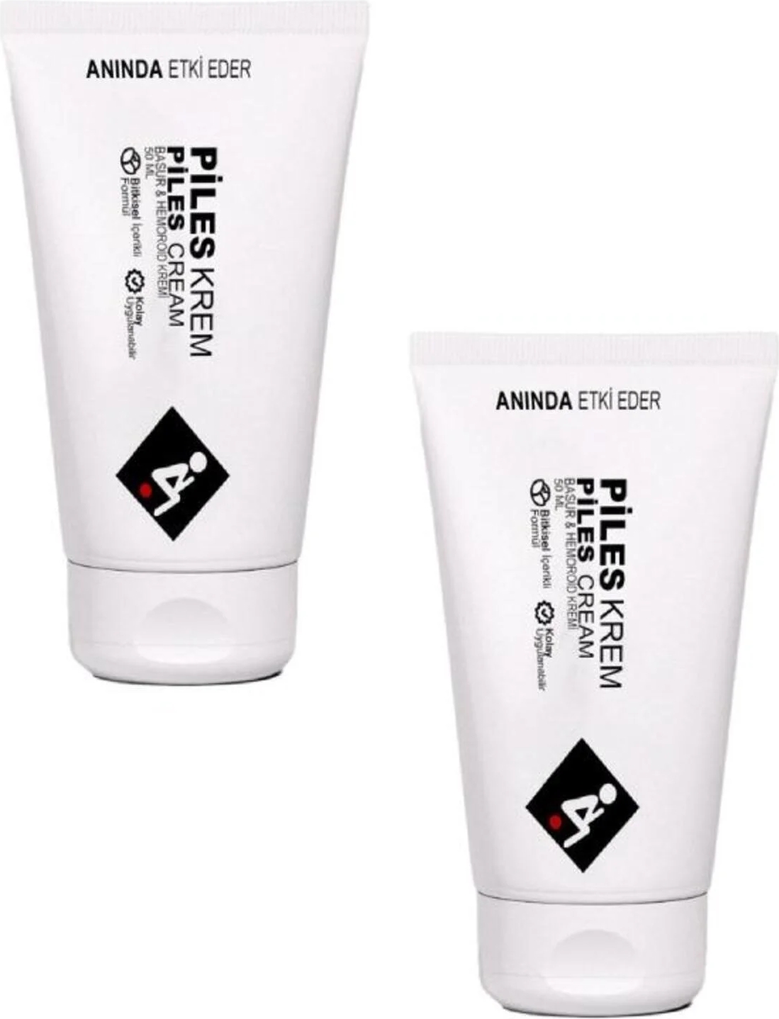 Piles Nız Için Yeni Formüllü Çözümünüz Bakım Kremi 50 ml x 2 Adet