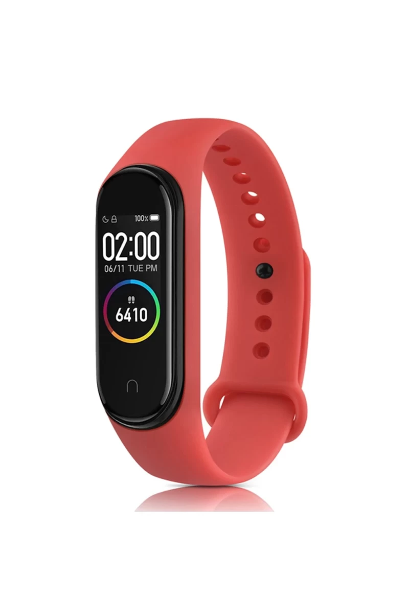 Xiaomi Mi Band 7 Uyumlu Klasik Kordon - Pembe