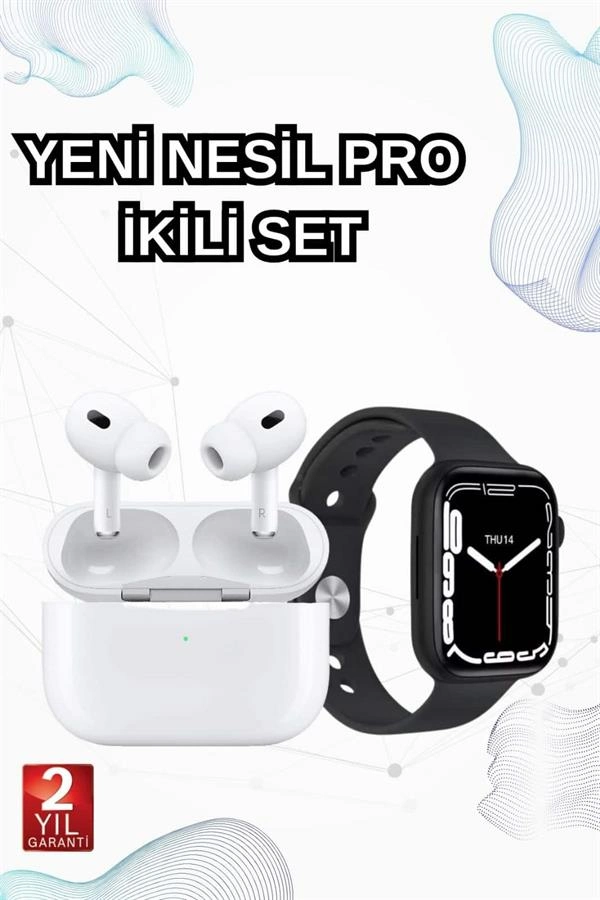 Yeni Nesil Pro Bluetooth Kulaklık TWS Suya Dayanıklı 2025 Model