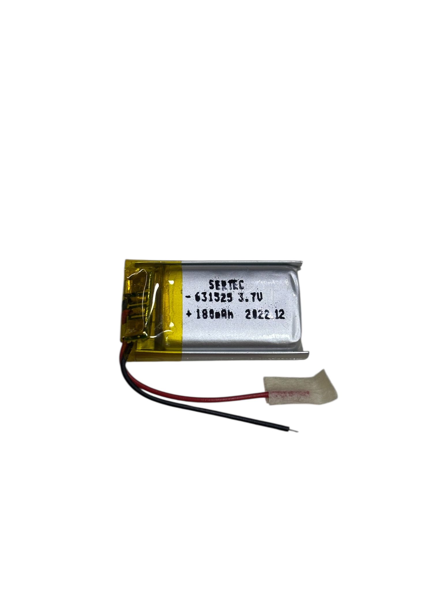 631525 3.7V 180 mAh Li-Polymer Pil (Devreli/1.5A)