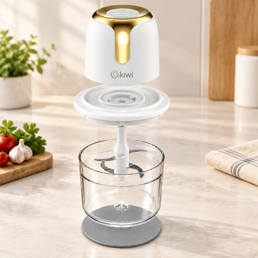 USB Type-C Şarjlı Mini Blender 3 Bıçak 1.2L