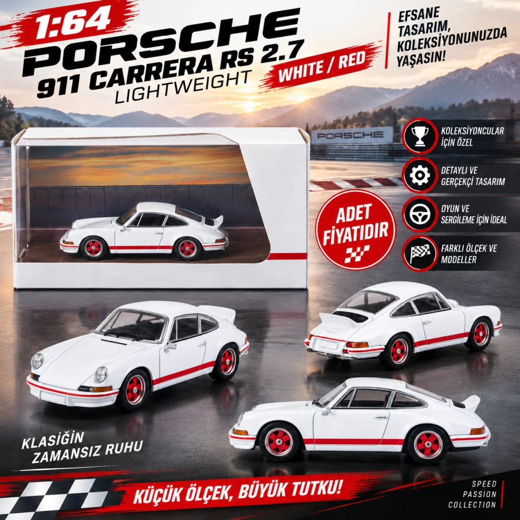 Carrera RS 2.7 Lightweight 1 Adet Araba