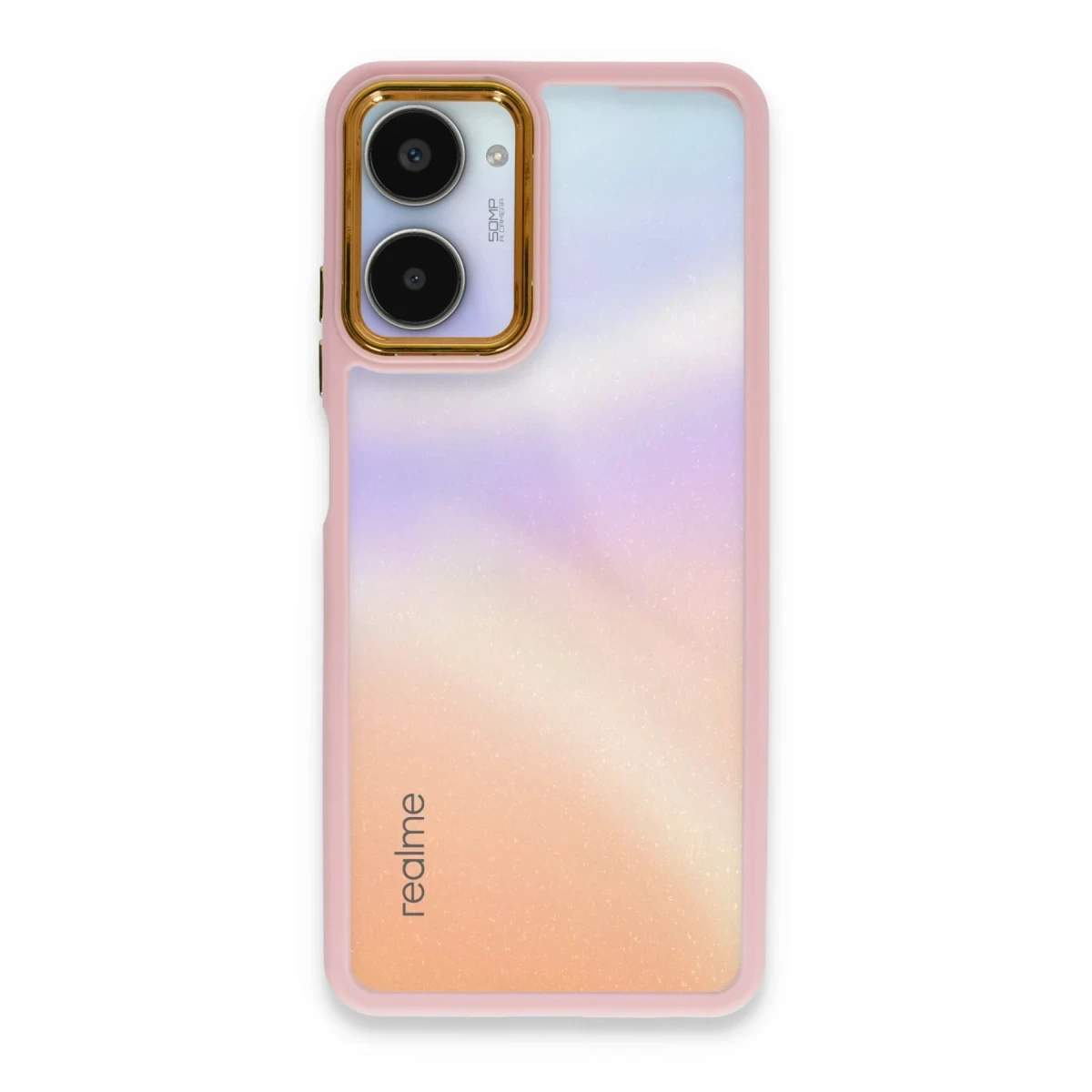 Realme 10 Pro 5G Kılıf Dora Kapak - Pudra