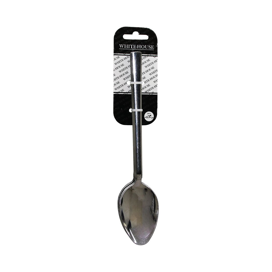 6 Parça Eko Çubuk Sade Metal Yemek Kaşık 2MM
