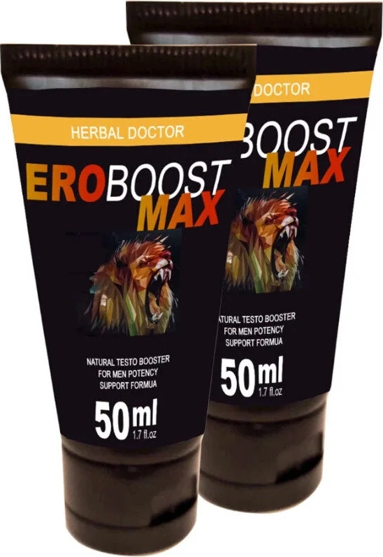 Eroboost Max 2 Adet Testo 50 ml Cream Harici Uygulama Kremi