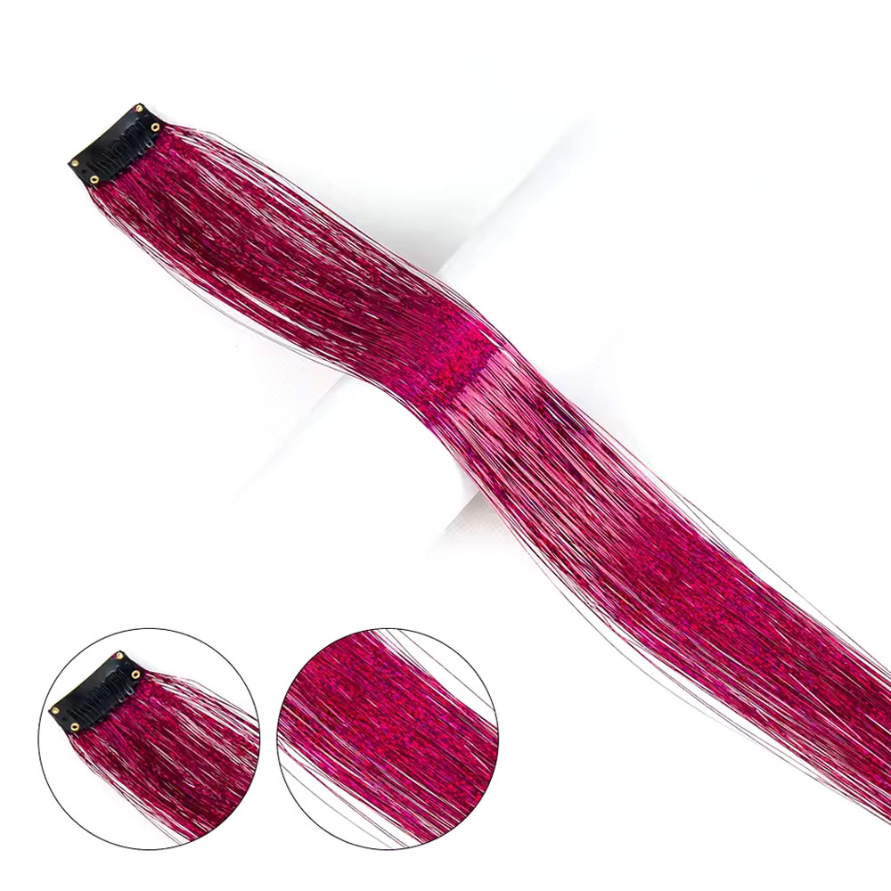 Klipsli Hair Tinsel Saç Simi - HTK10