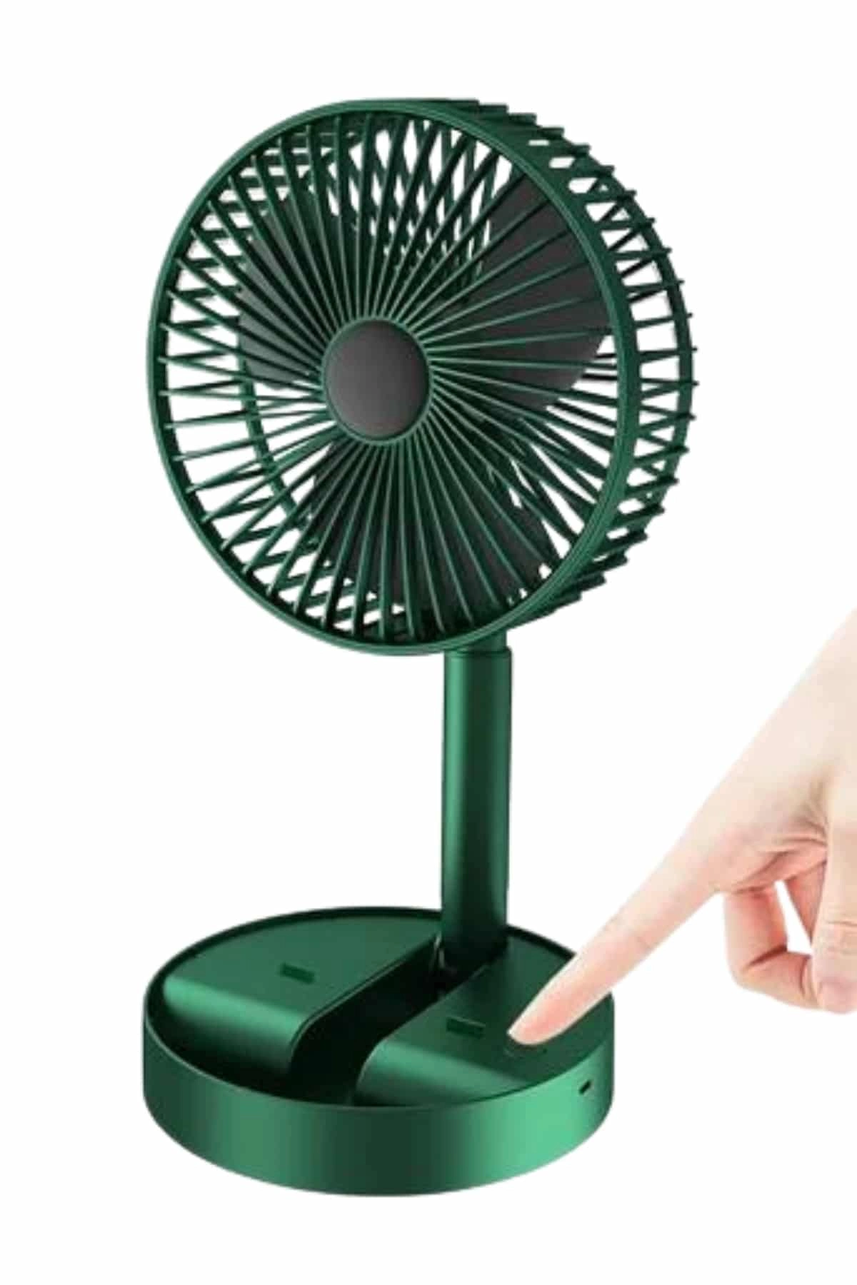 Pratik Katlanabilir USB Şarjlı Mini Fan Telefon Tutucu