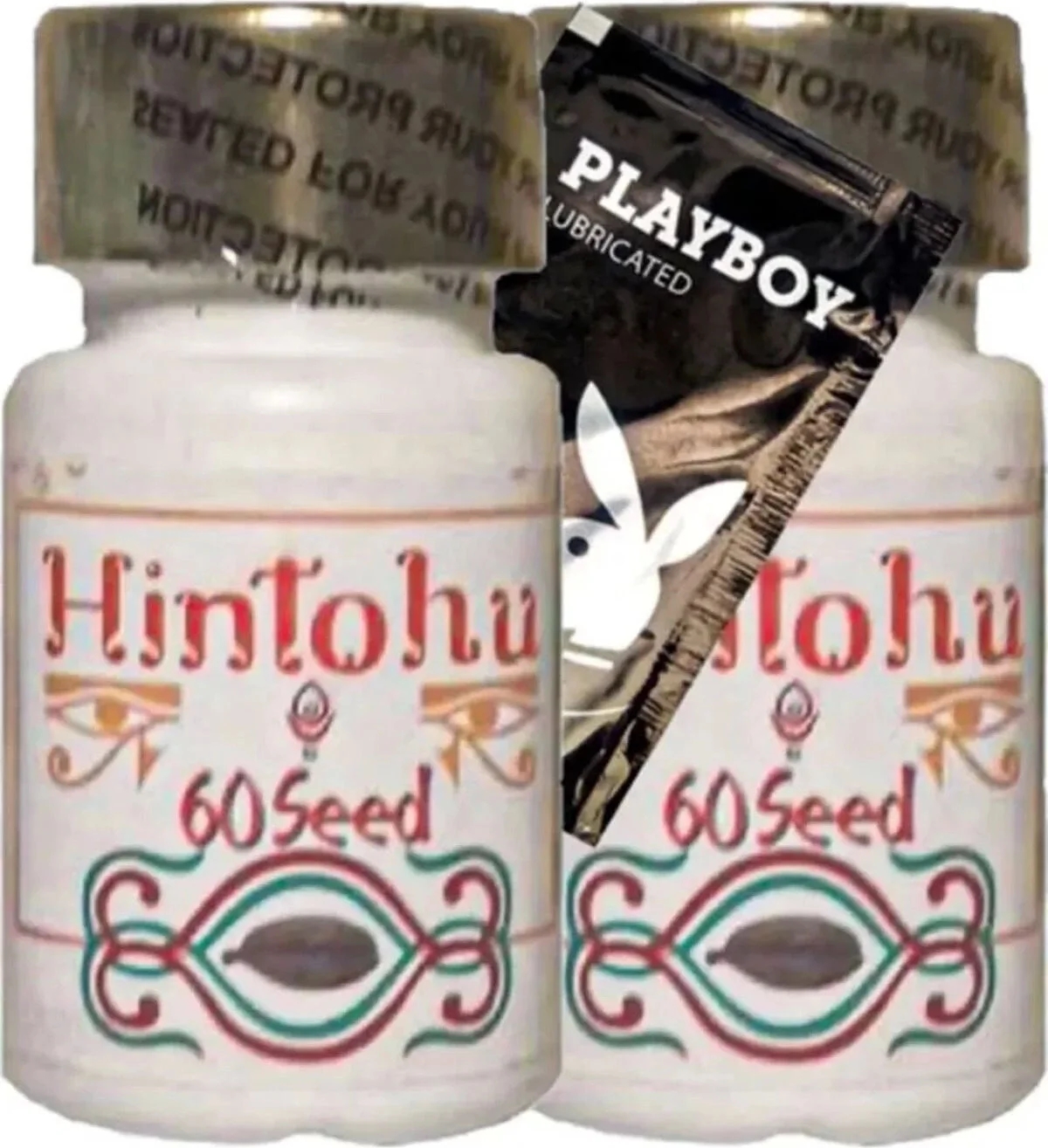 Hintohu Muzice 2 Adet Seed Ağız Için Çiğnenen Tohum 60LI 1 Jel